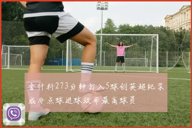 舍什科273分钟打入5球创英超纪录成非点球进球效率最高球员